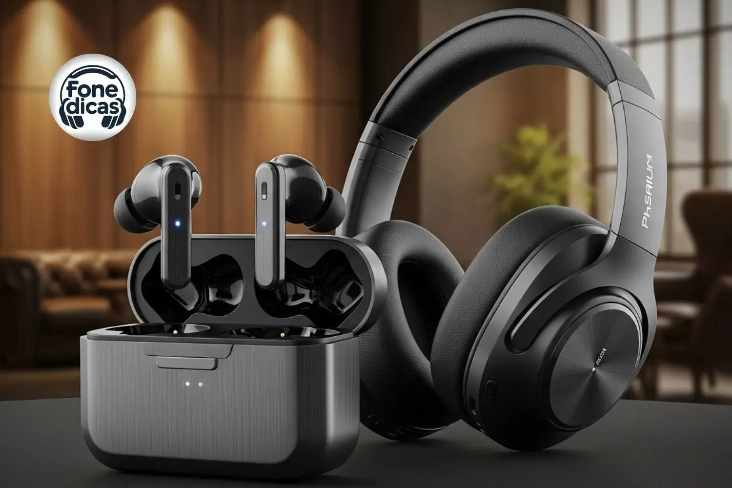 Durabilidade comparada entre fones in-ear, on-ear e over-ear com fio